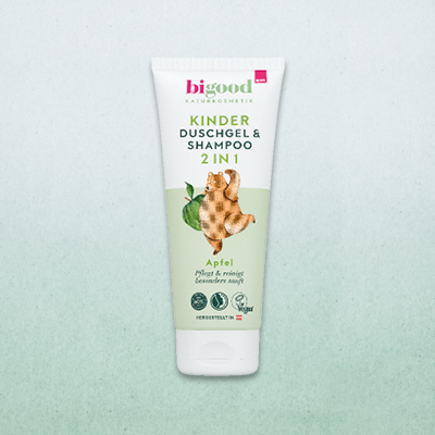 bi good Icon für Baby- und Kinderpflege – sanfte, vegane Naturkosmetik für empfindliche Haut