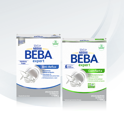 Nestlé BEBA Spezialnahrung – medizinisch abgestimmte Ernährung für Babys mit besonderen Bedürfnissen