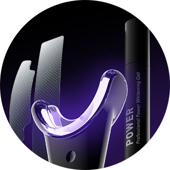 LED-Zahnaufhellungsgerät mit Gel – effektives Whitening Kit für strahlend weiße Zähne in wenigen Anwendungen.
