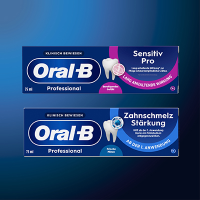 Oral-B Zahnpasta – Schutz vor Karies, Plaque und Zahnfleischproblemen für die tägliche Mundhygiene