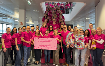 Gruppenfoto von BIPA Mitarbeiter:innen. Copyright: BIPA