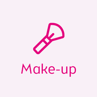 Kategorie Make-up – Produkte für Gesicht, Augen und Lippen sowie Zubehör online entdecken.
