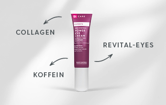 BI CARE Renewal Power Eye Cream mit Collagen, Koffein & Revital-Eyes für gepflegte, strahlende Augenpartie