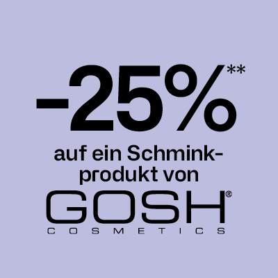-25% auf ein Schminkprodukt von GOSH