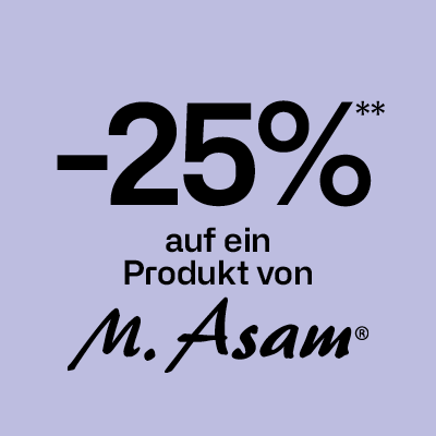 -25% auf ein Produkt von M.Asam