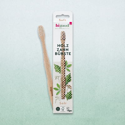 bi good Zahnpflege-Icon mit natürlichen, veganen Produkten für gesunde Zähne und frischen Atem