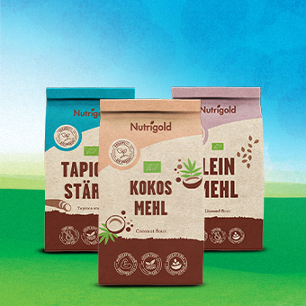 Bio-Mehl von Nutrigold – hochwertige Mehlsorten für gesundes Backen und Kochen mit natürlichen Zutaten