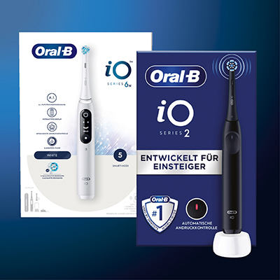 Oral-B iO elektrische Zahnbürste – Premium-Zahnbürste mit innovativer Technologie für gründliche Reinigung