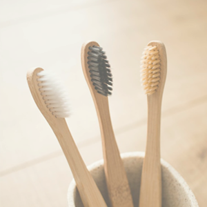 Icon Zahnpflege mit Bambuszahnbürsten – nachhaltige Produkte für gesunde Zähne und frischen Atem.