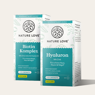Biotin und Hyaluron – Nahrungsergänzung für Haut, Haare, Nägel