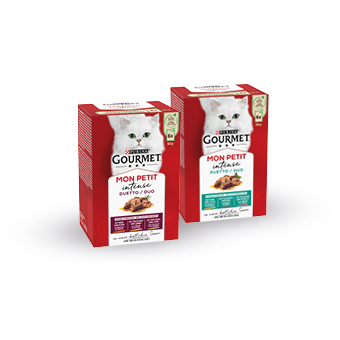 Purina Gourmet Katzenfutter Sorte Gourmet Mon Petit – Premium-Nassfutter für Katzen