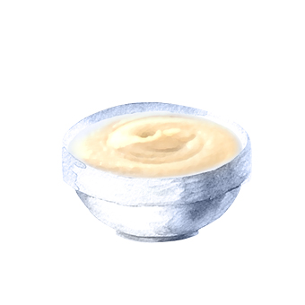 Cremige Beikost in transparenter Schale – gesunde Babynahrung für die erste Beikostphase. - Link zu Markenseite/Beikost