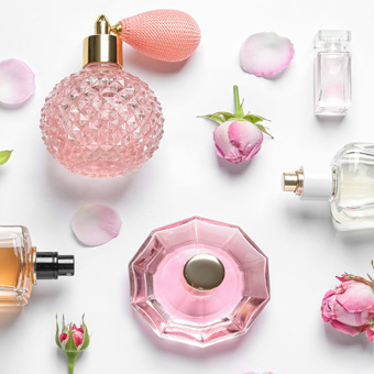 Icon mit Parfumsets und Accessoires – exklusive Duftsets als Geschenk oder für den Eigengebrauch