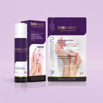 SHEHAND Handpflege-Set mit regenerierender Maske & Creme - Link zu Shefoot Handpflege