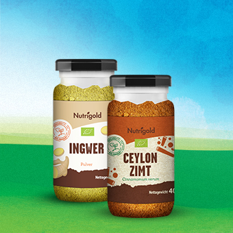 Bio-Gewürze von Nutrigold – aromatische Kräuter und Gewürzmischungen für natürlichen Geschmack.