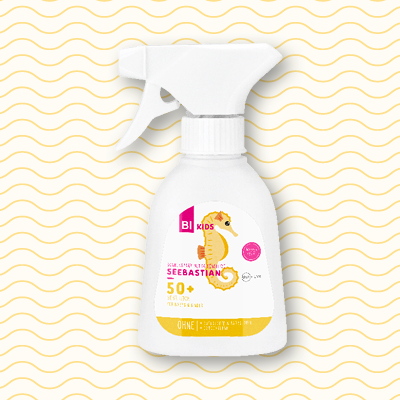 Kinder Ultra Sensitive – besonders milder Sonnenschutz für empfindliche Kinderhaut ohne Duftstoffe.