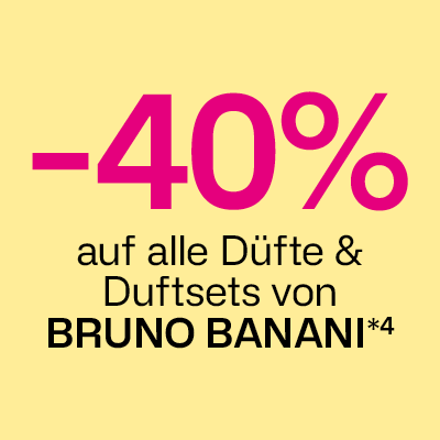 -40% auf alle Düfte & Duftsets von Bruno Banani