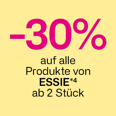 -30% auf alle Produkte von Essie ab 2 Stück