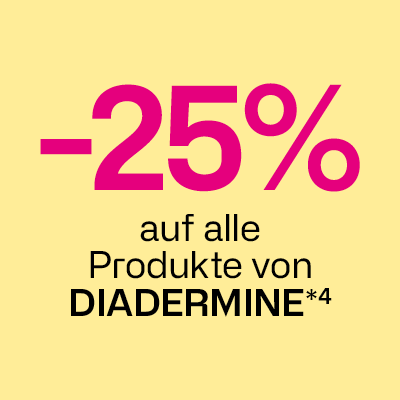 25% auf Diadermine sparen bei BIPA