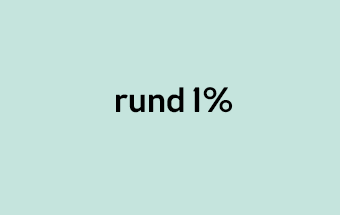 rund 1%
