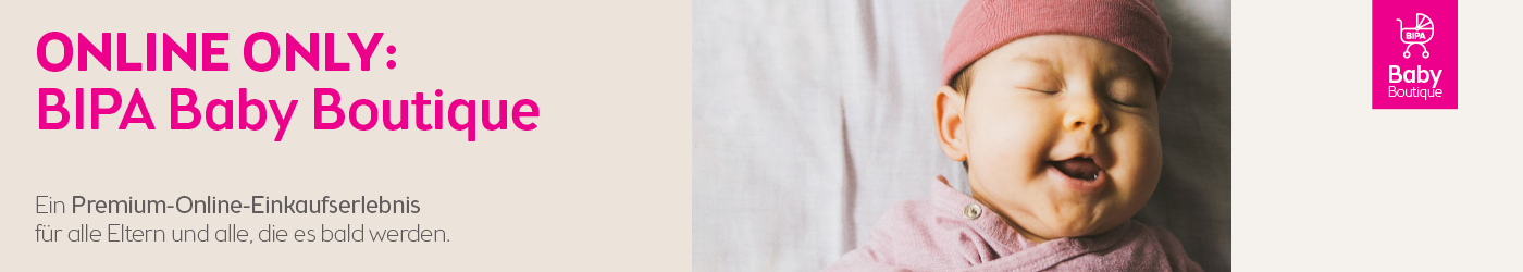 zur BIPA Baby Boutique - deine Premium Baby Welt