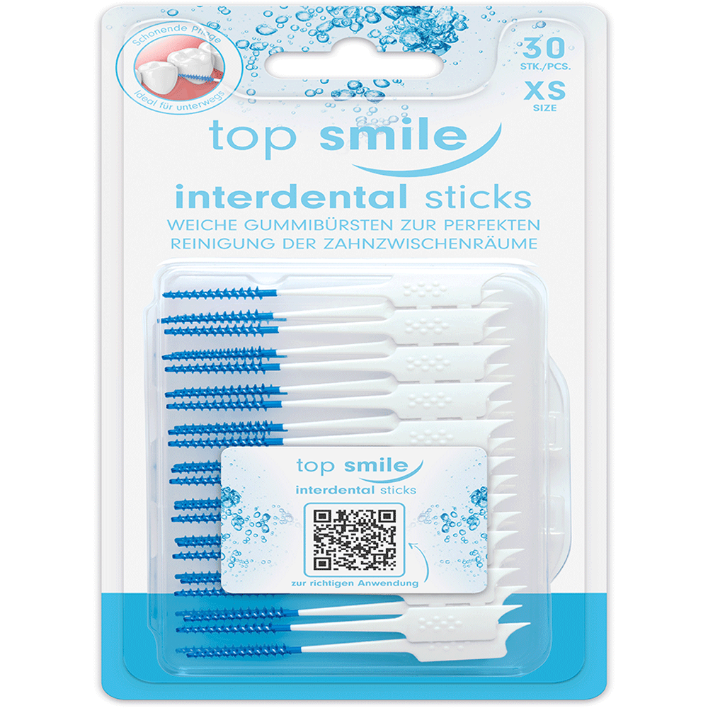 Bild: Worseg Top Smile Interdental Sticks XS 