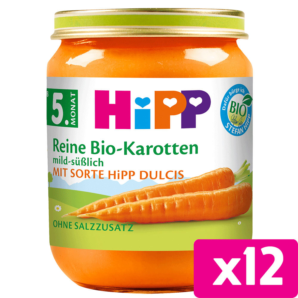 Bild: HiPP Reine Früh-Karotten 