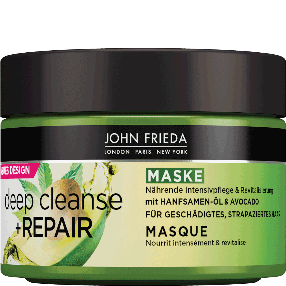 Bild: JOHN FRIEDA Deep Cleanse + Repair Maske 