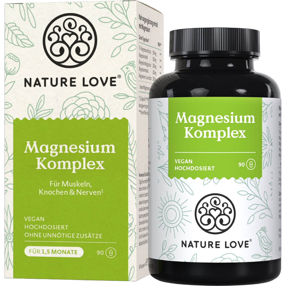 Bild: NATURE LOVE Magnesium Komplex 