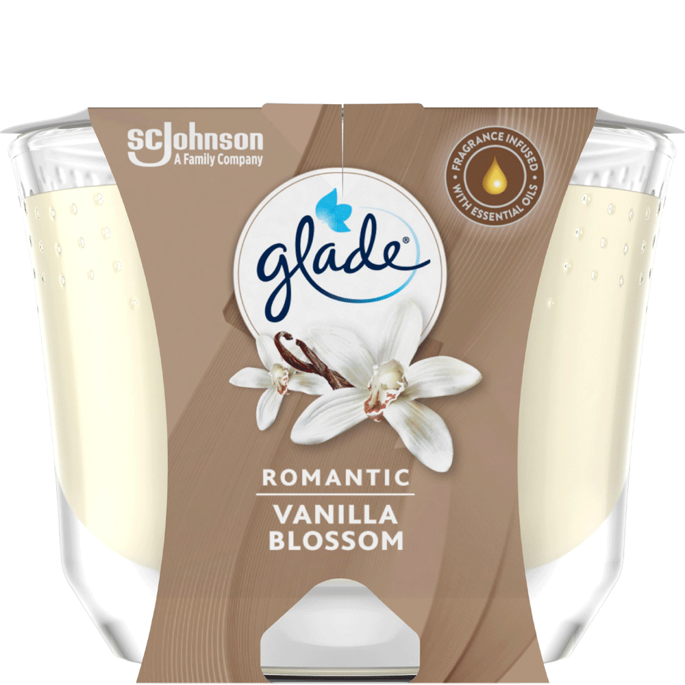 Bild: Glade Premium Duftkerze Vanilla 