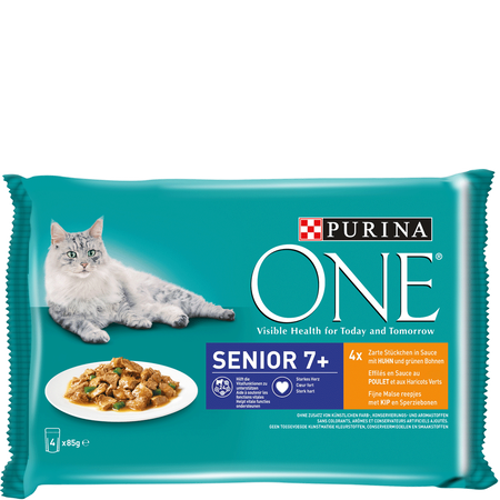 Bild: Purina ONE Senior 7+ Katzenfutter 