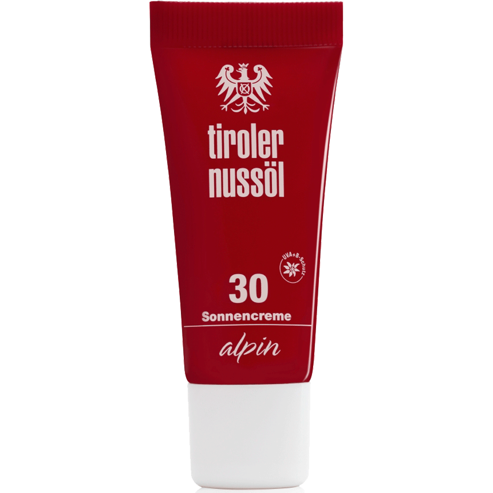 Tiroler Nussöl Alpin SPF 20 Sonnencreme 20 Ml – Pflegender Leichter Schutz Mit Feuchtigkeit