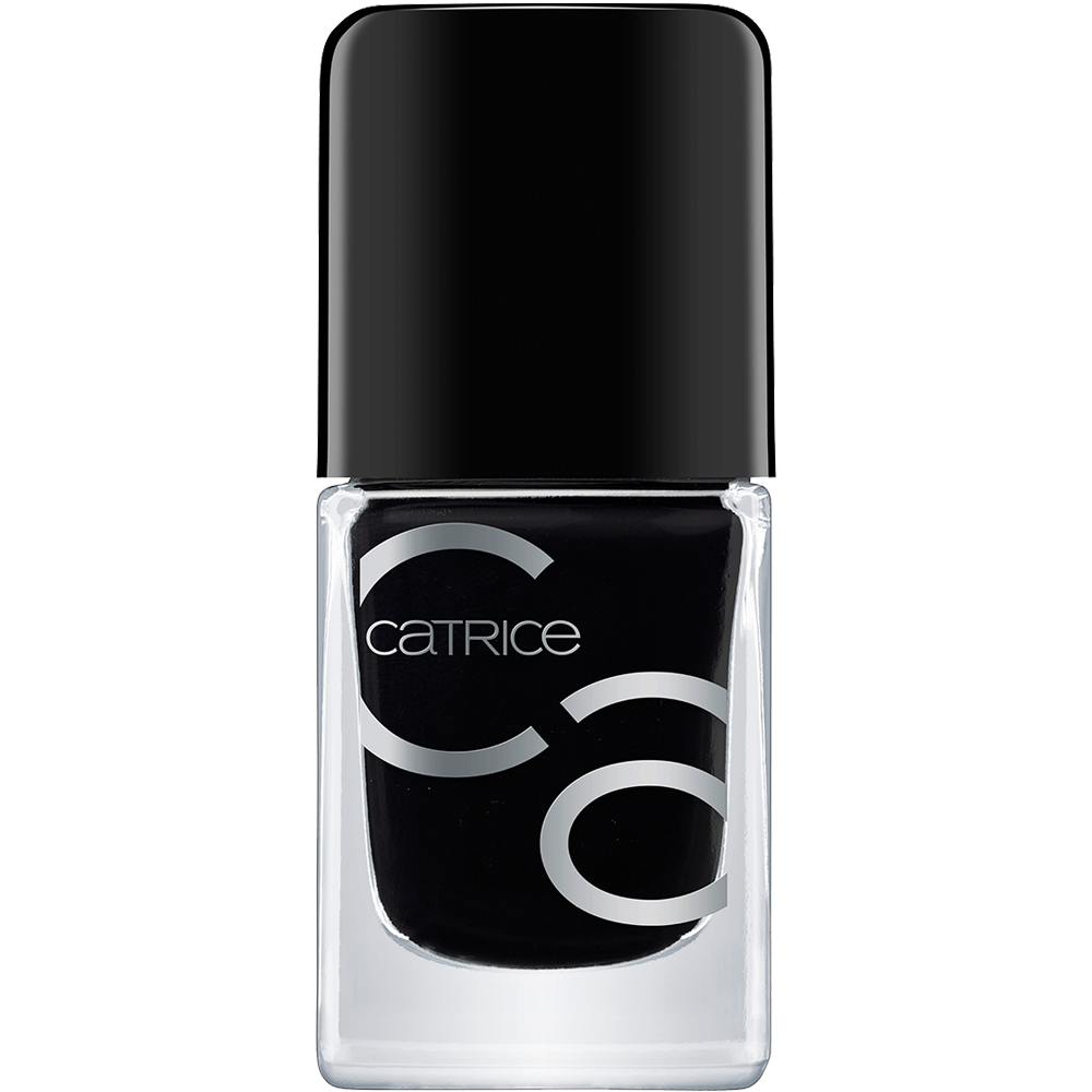 Bild: Catrice ICONails Gel Lacquer Nagellack black to the roots