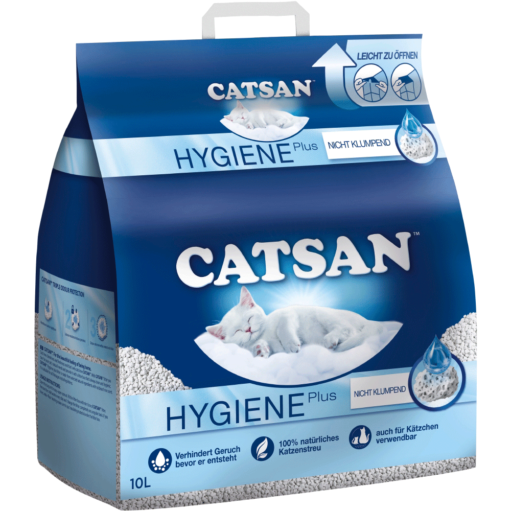 Bild: CATSAN Hygiene plus Katzenstreu 