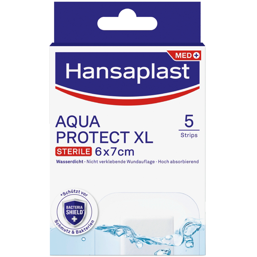 Bild: Hansaplast Aqua Protect XL Wasserdichte Pflaster 