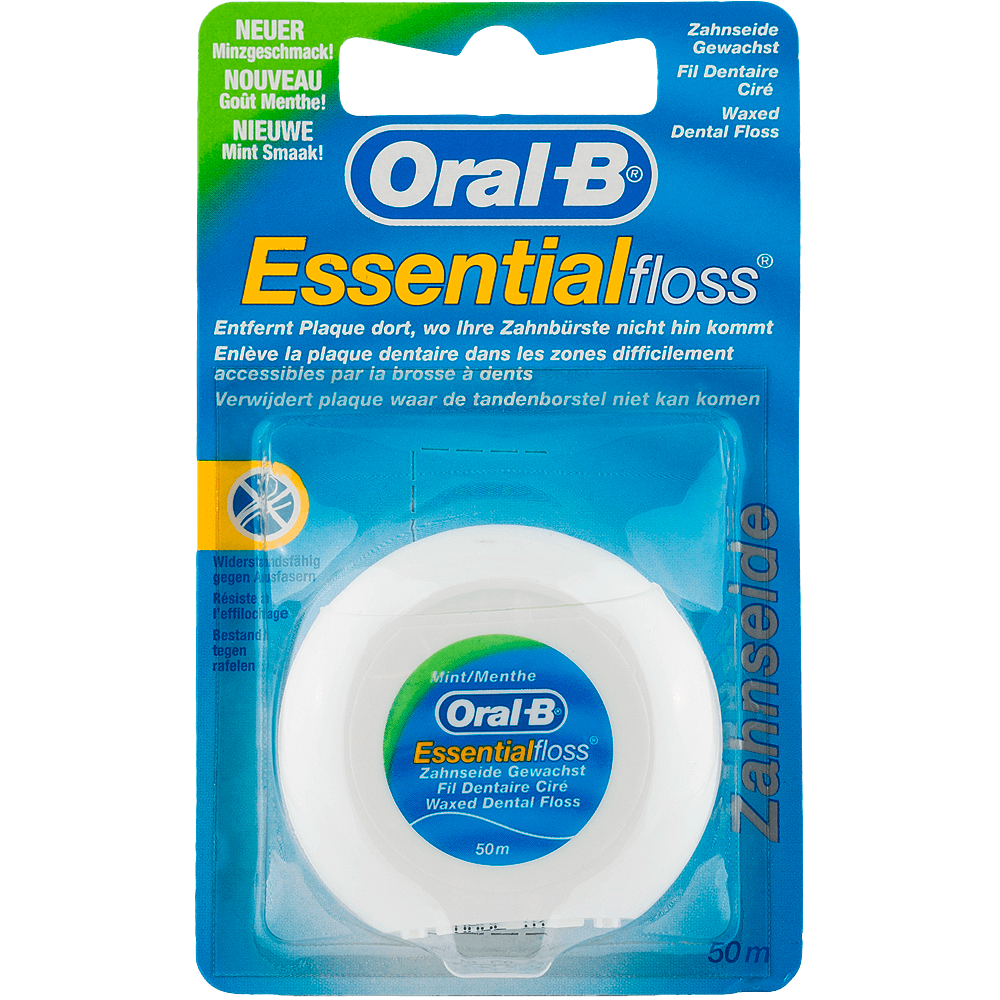 Bild: Oral-B Essentialfloss Zahnseide Minze 