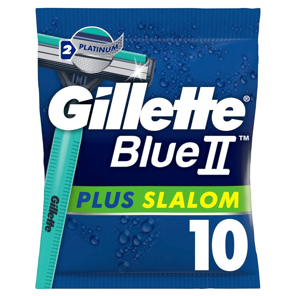 Bild: Gillette Blue II Plus Einwegrasierer 
