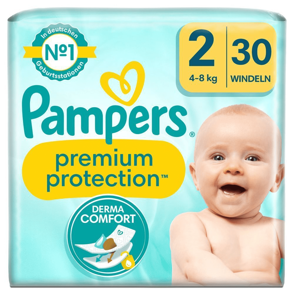 Bild: Pampers Premium Protection Größe 2, 4kg-8kg 