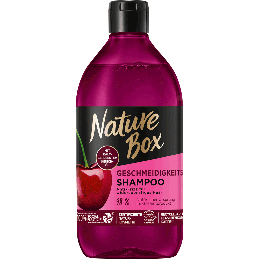 Bild: Nature Box Shampoo Kirsche 