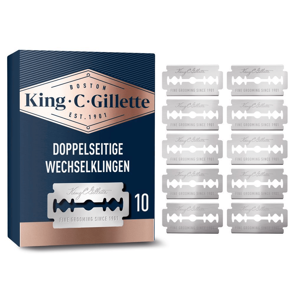 Bild: Gillette Doppelklingen für Rasierhobel 