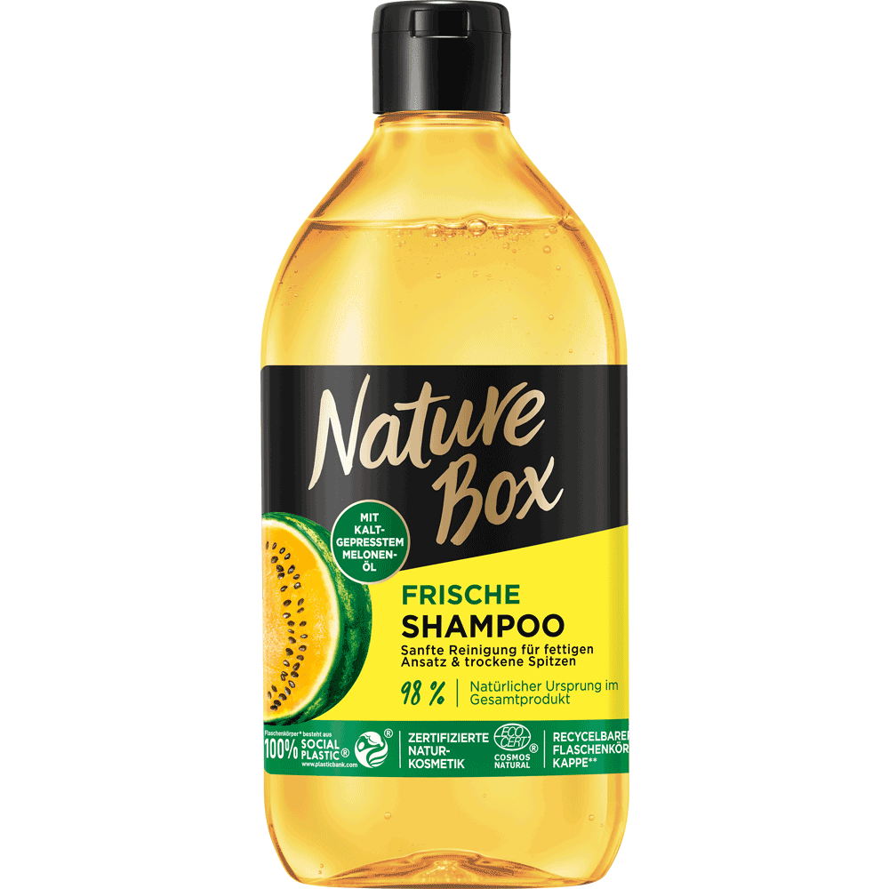 Bild: Nature Box Shampoo Melone 