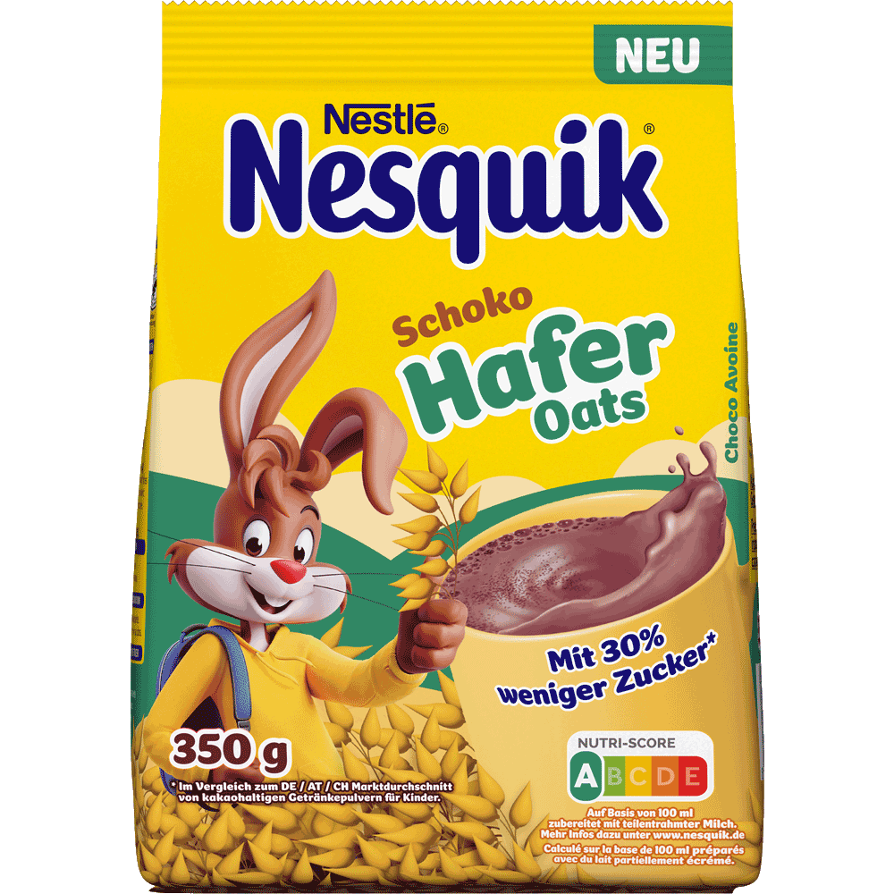 Bild: Nestlé Nesquik Schoko Hafer Oats 