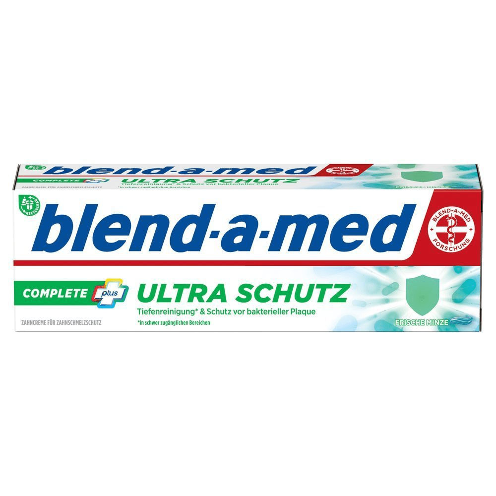Bild: blend-a-med Complete Plus Ultra Schutz Zahncreme 