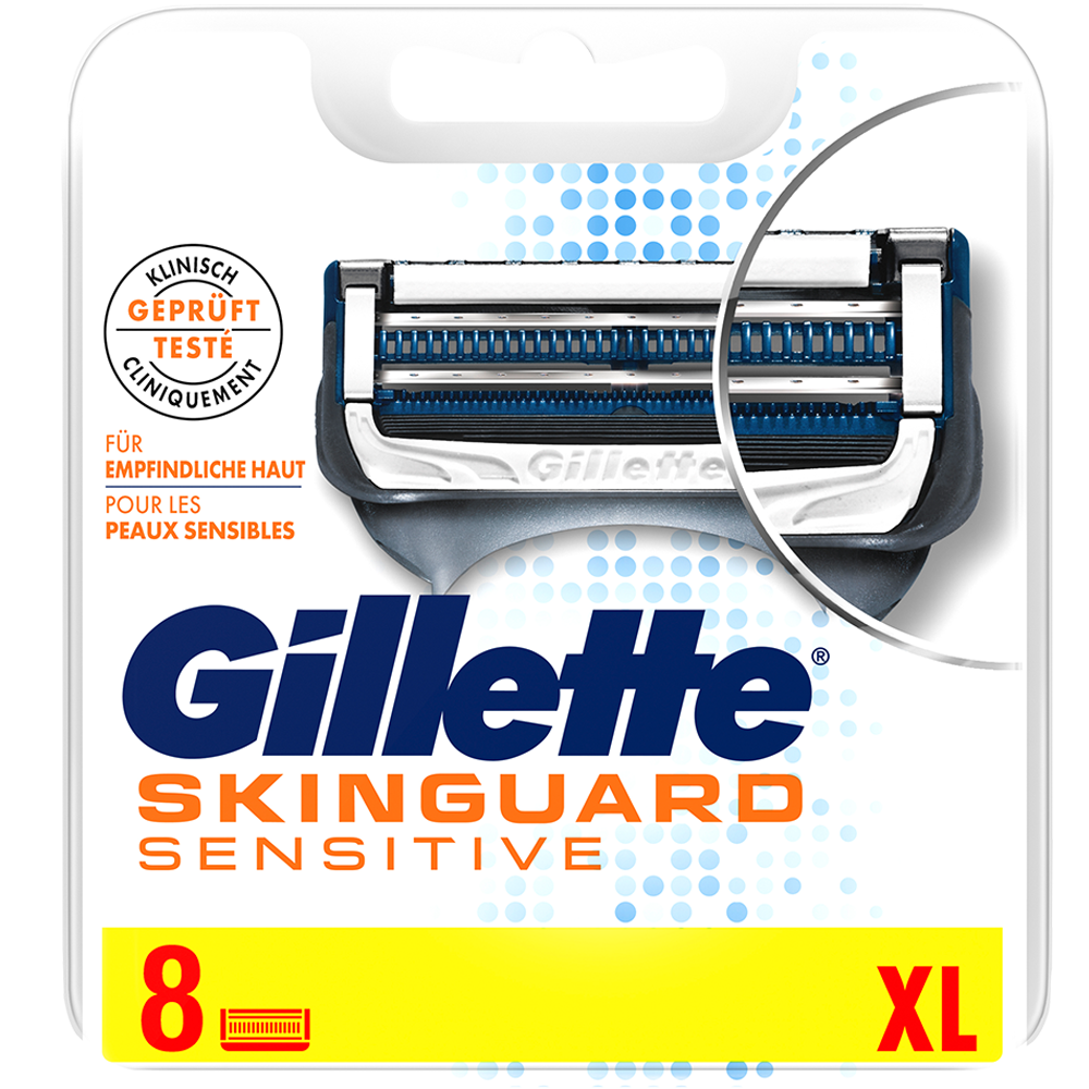 Bild: Gillette Skinguard Sensitive Rasierklingen 