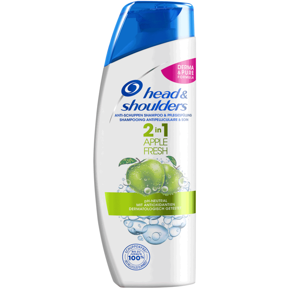 Bild: head & shoulders 2IN1 Apple Antischuppen Shampoo 250 ml 
