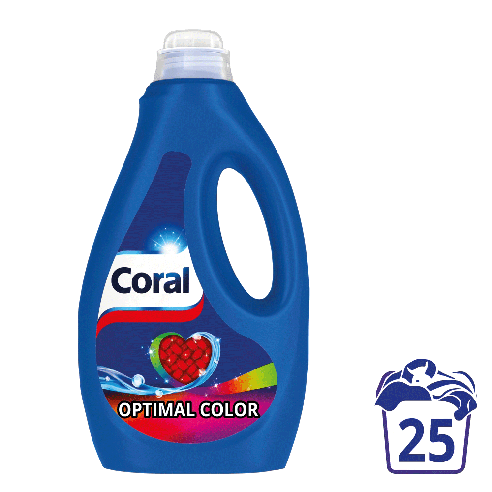 Bild: Coral Colorwaschmittel Optimal Color 