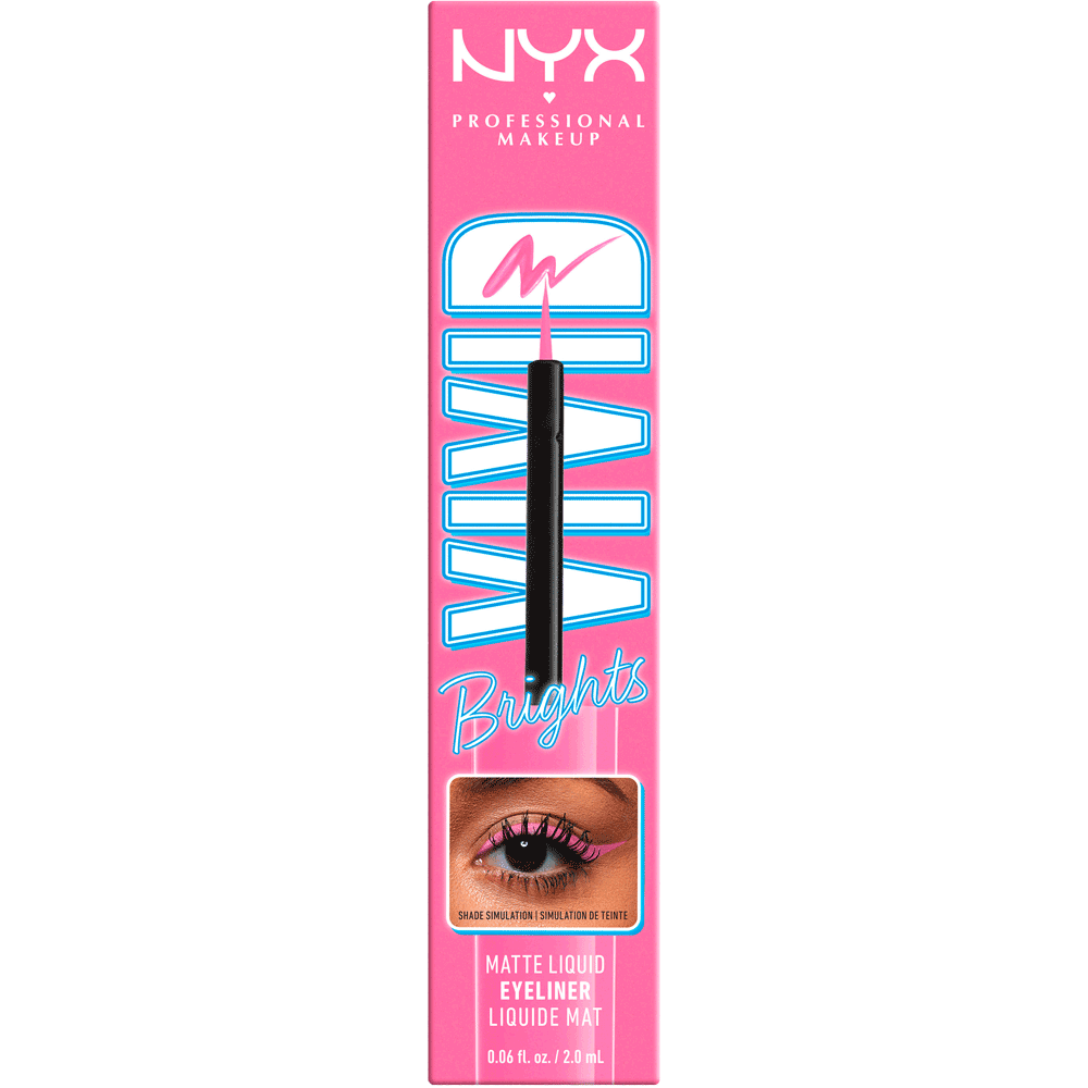 Bild: NYX Professional Make-up Vivid Bright Liquid Liner don't pink twice