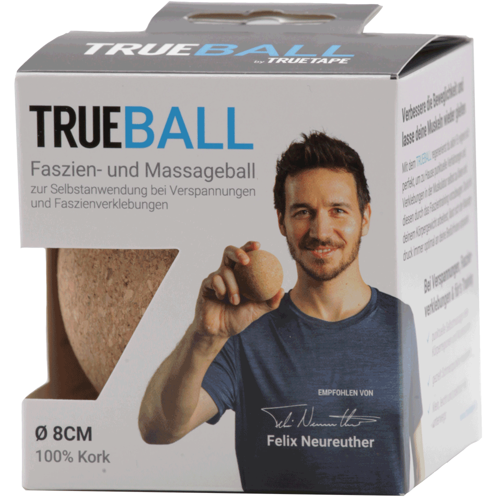 Bild: True Tape Trueball Massage/Faszienball aus Kork 