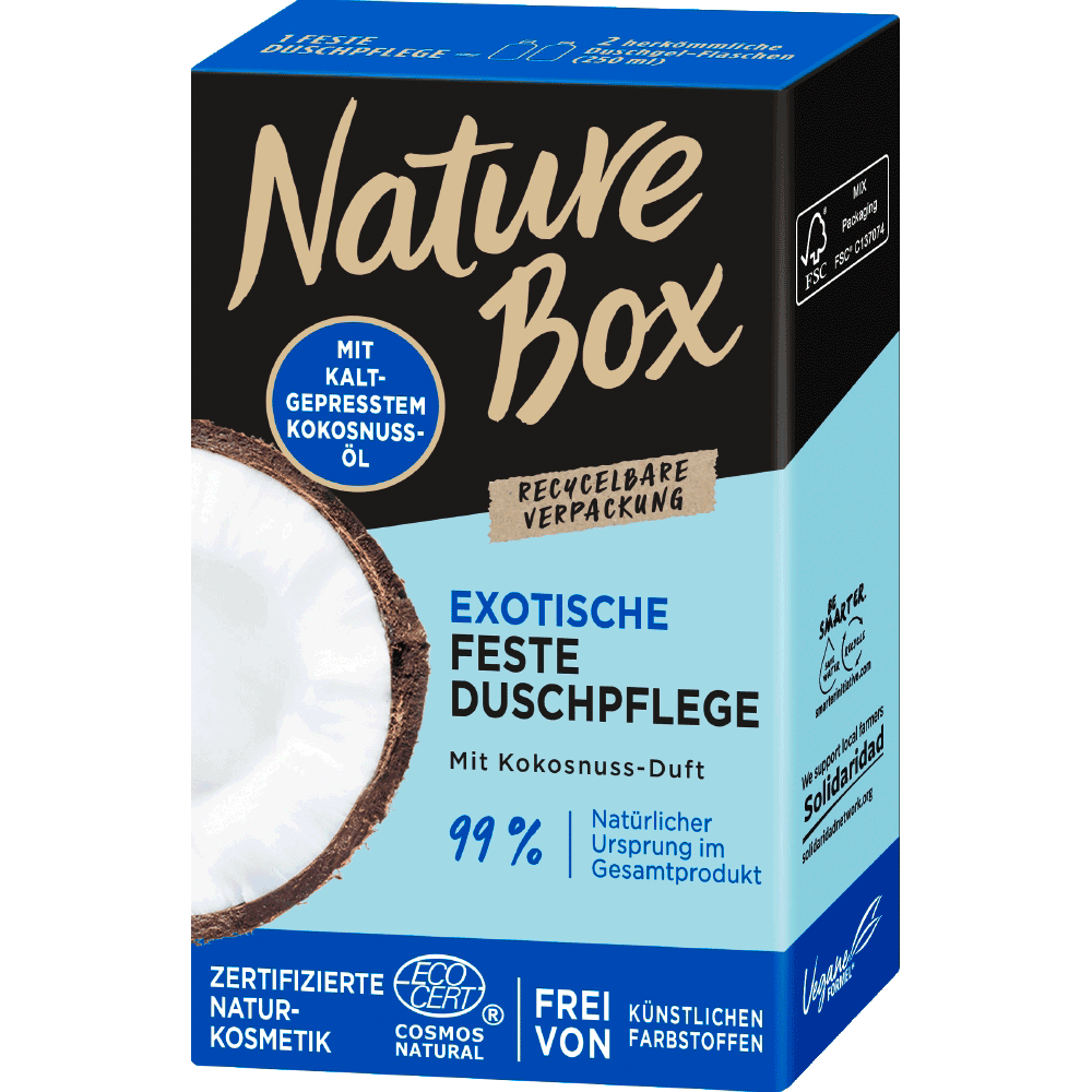 Bild: Nature Box Feste Dusche Kokos 