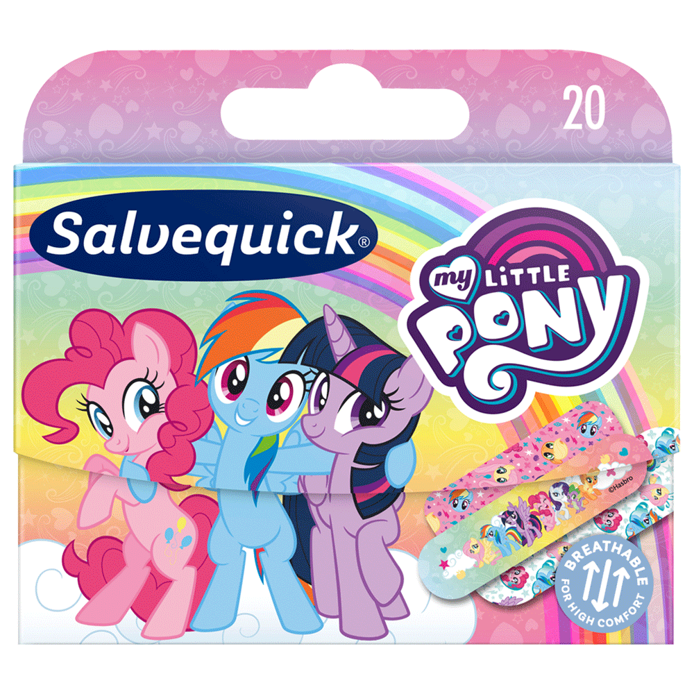 Bild: Salvequick My Little Pony Kids Pflaster 
